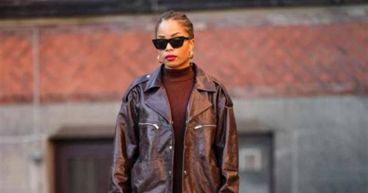 Brown Leather Jacket Outfits That Are Stylist-Approved