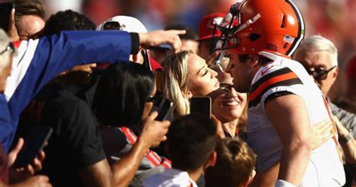Browns: Baker Mayfield's Wife Takes Shot at Cleveland in Now-Deleted Post