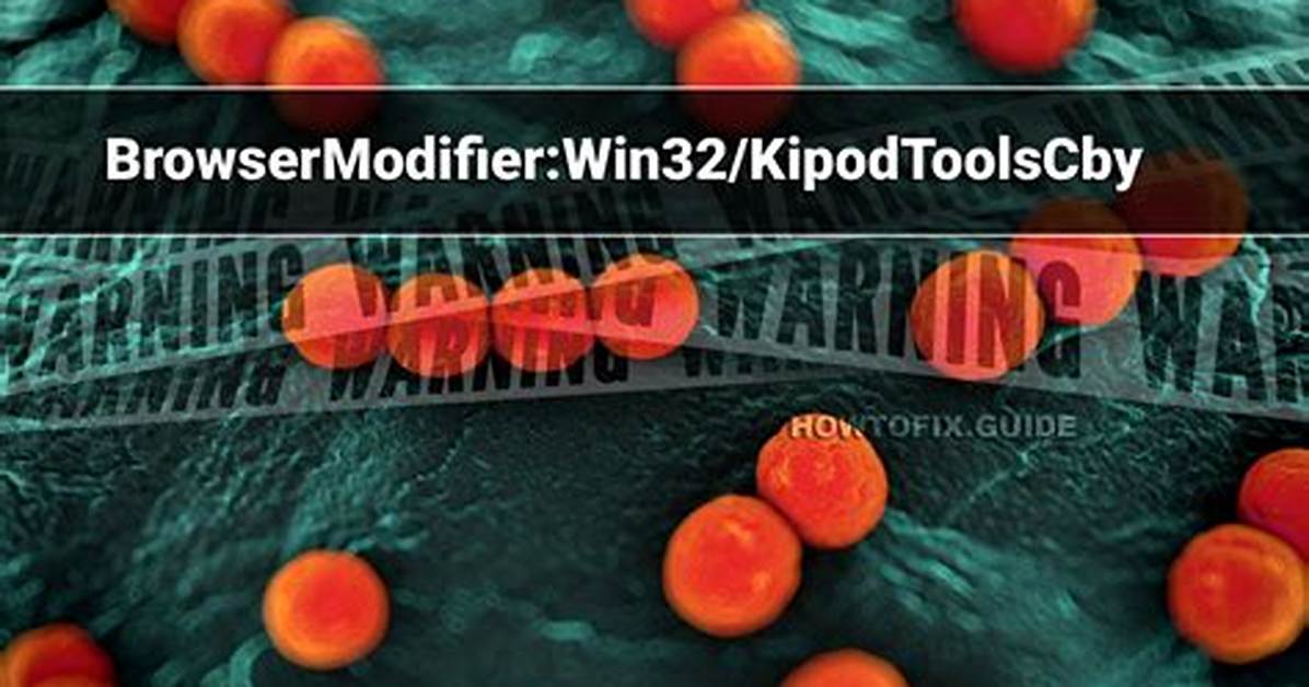 Browsermodifier Win32/Kipodtoolscby — Virus Removal Guide