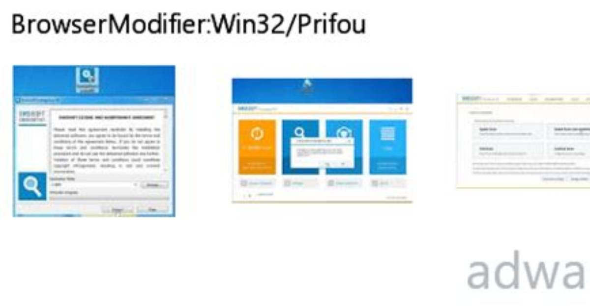 Browsermodifier: Win32/Procesemes. B