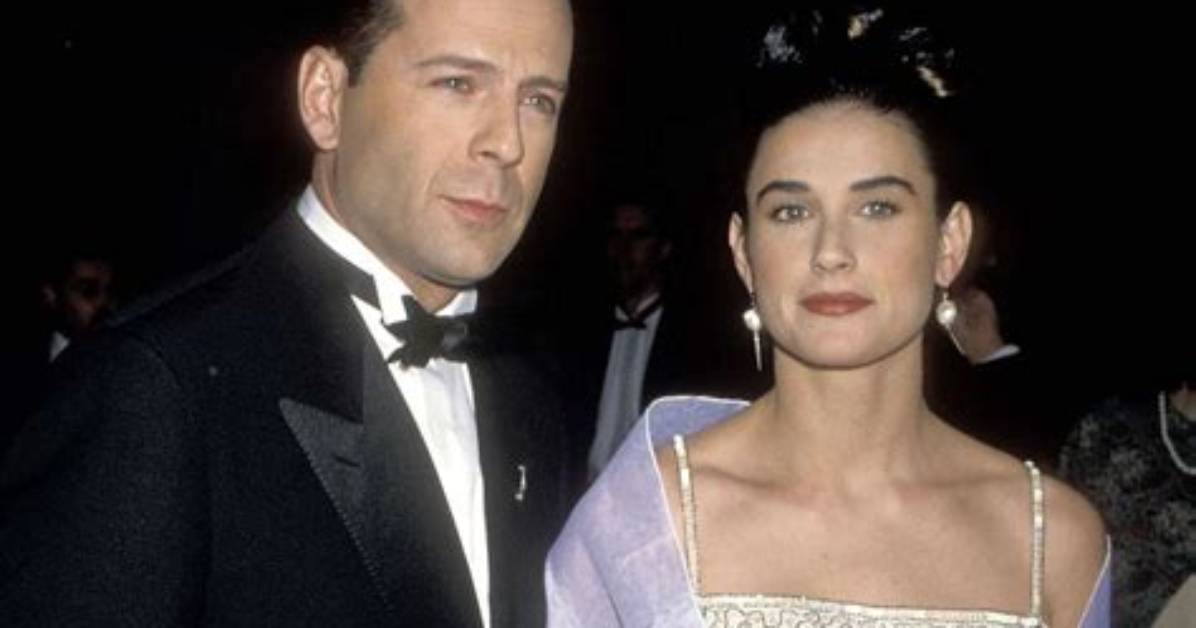 Bruce Willis and Demi Moore