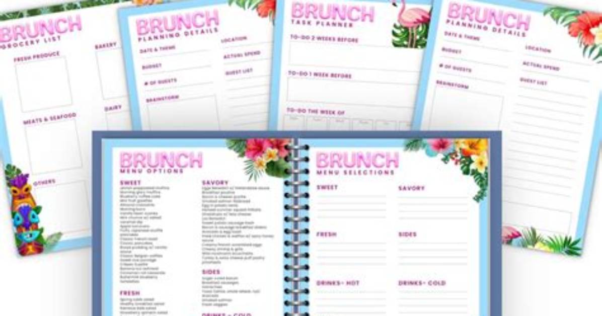 Brunch Menu Planner