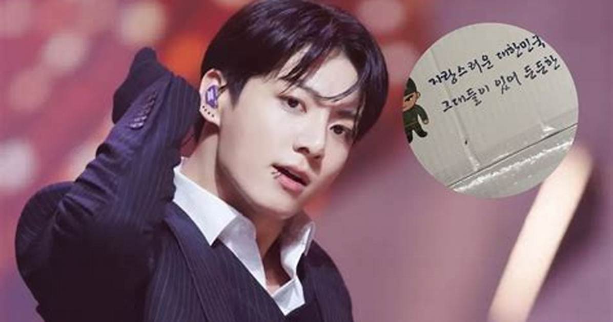 Bts' Jungkook's Brother Shares Military Update; Unveils Photo of 3D Singer's Belongings Box from Service