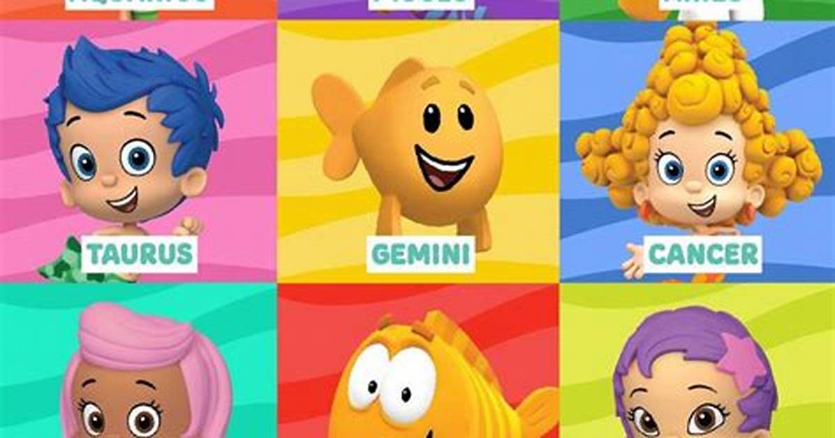Bubble Guppies Names
