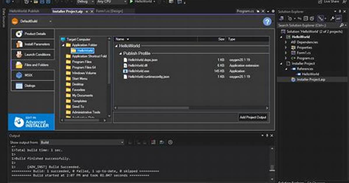 Build Visual Studio Project for Linux Systems