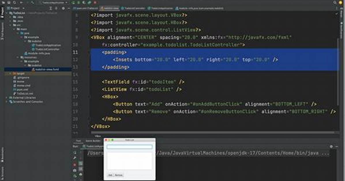 Building a Javafx Application Using Gradle