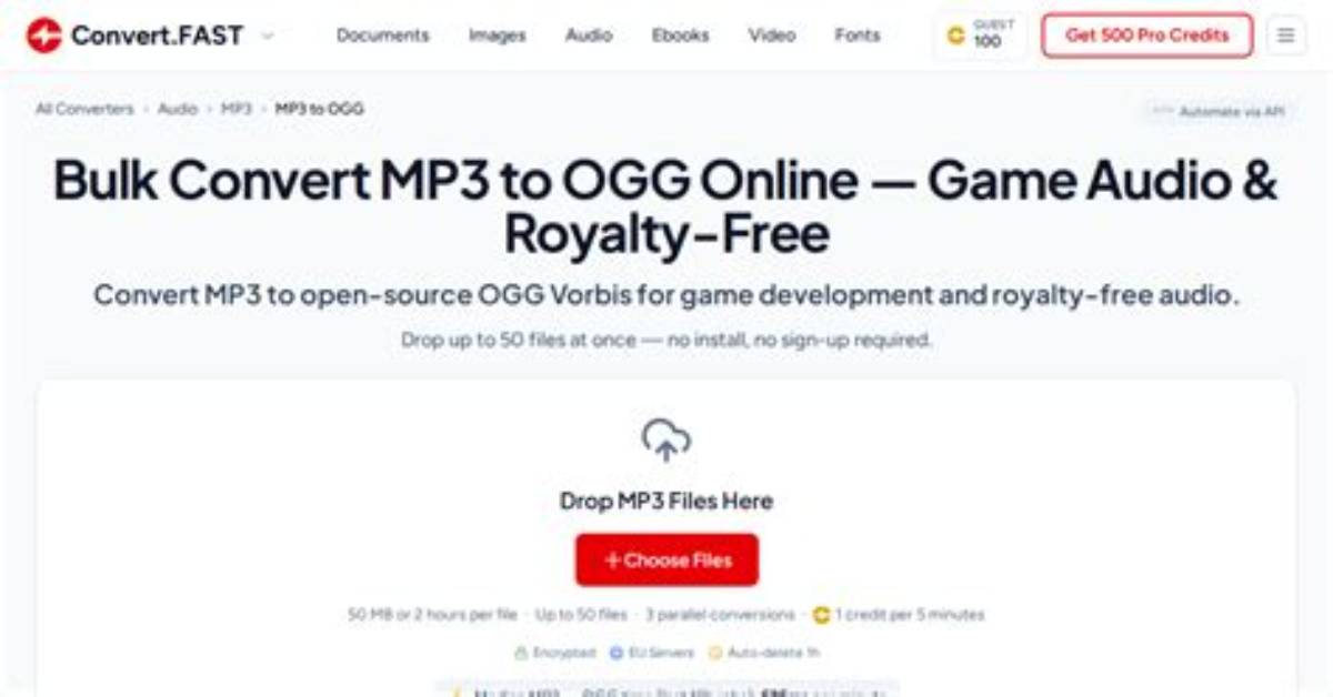 Bulk/Batch Convert Mp3 Files to Ogg via Command Line?