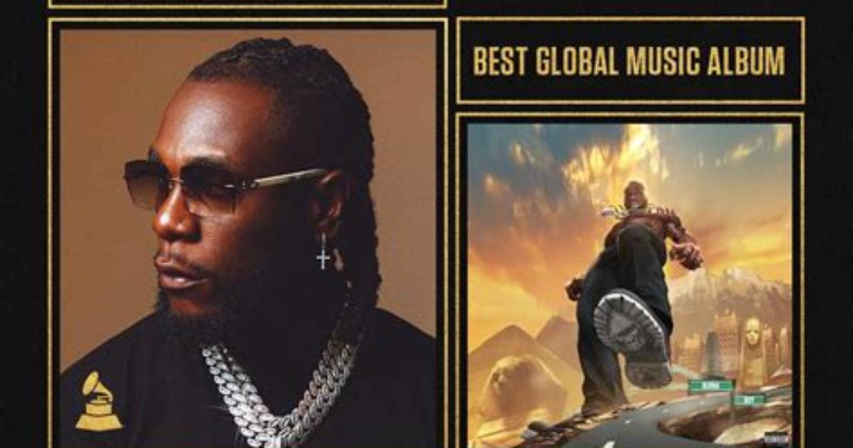 Burna Boy Wins Grammy for 'Twice as Tall' in Best Global Album Category