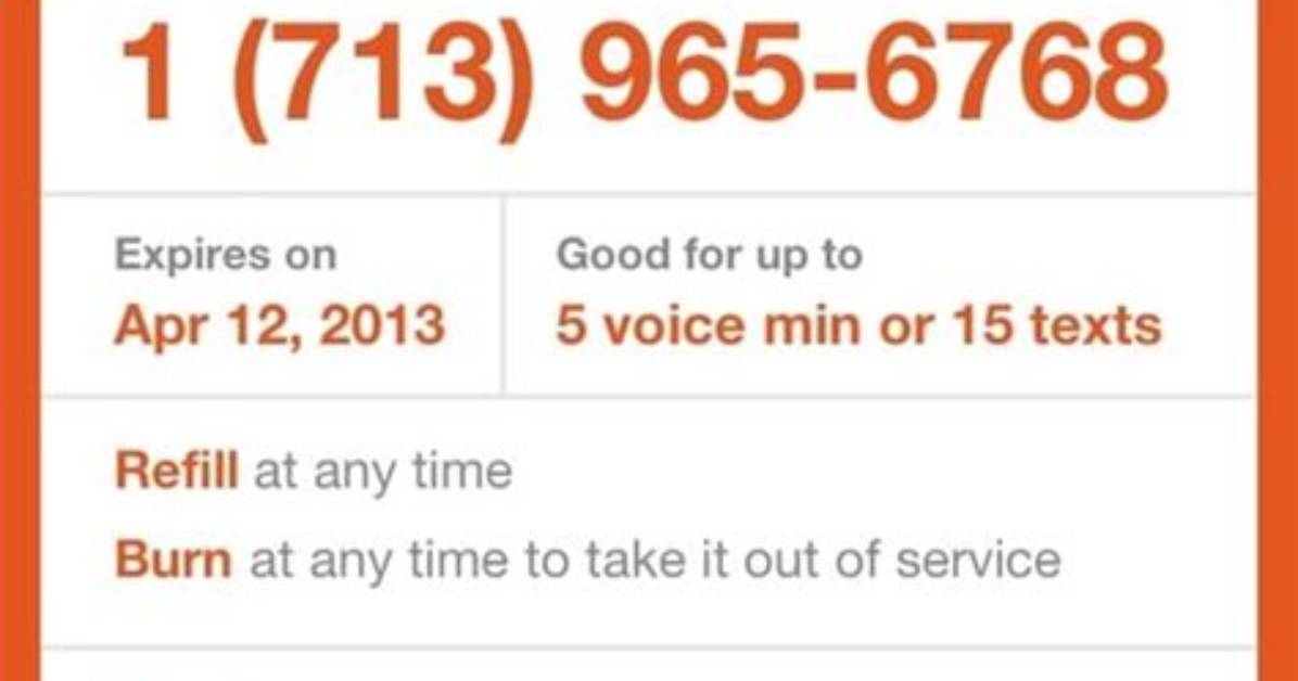 Burner App Will Give You a Fake Phone Number