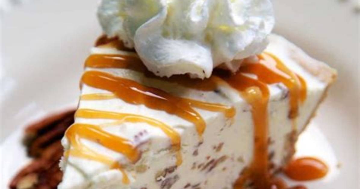 Butter Pecan Ice Cream Pie