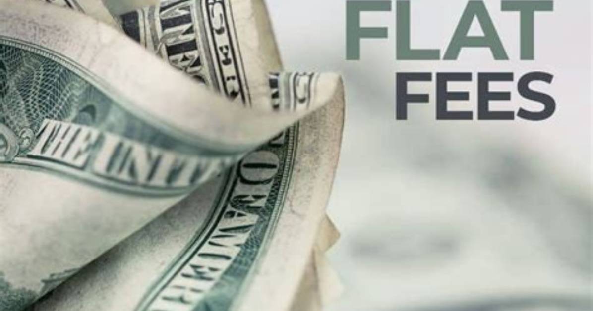 By a Flat Fee?