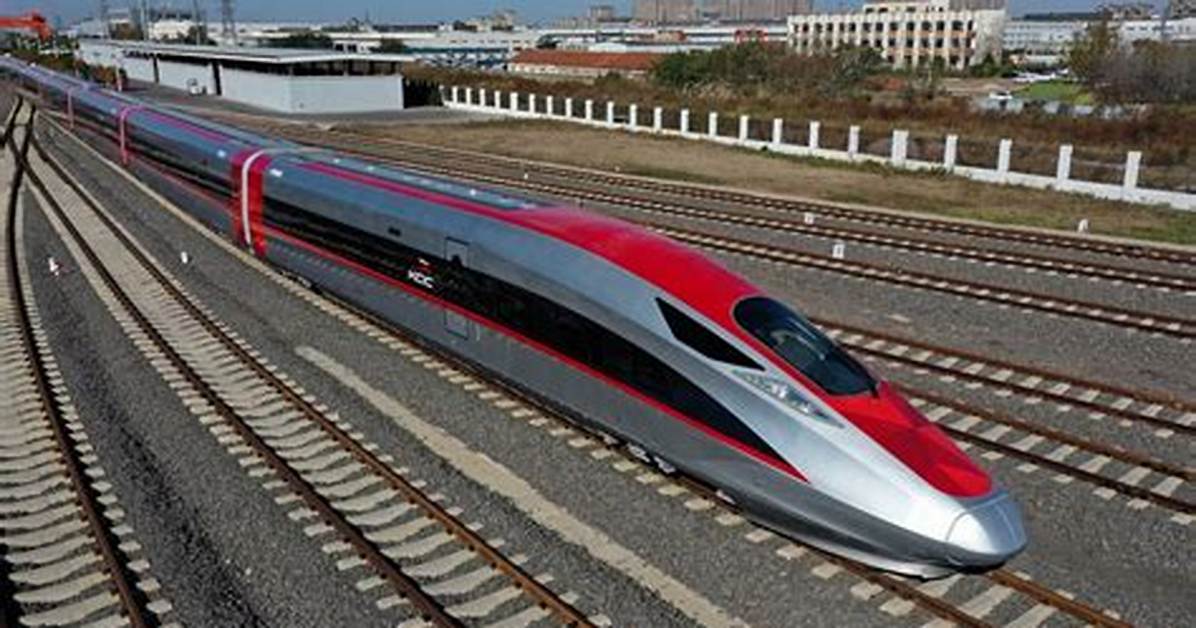 By a High-Speed Train?