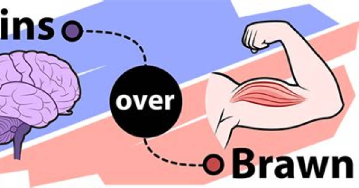 By Brain and Brawn?