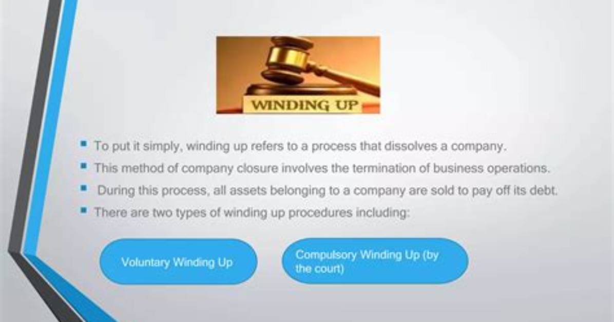 By Compulsory Winding up?