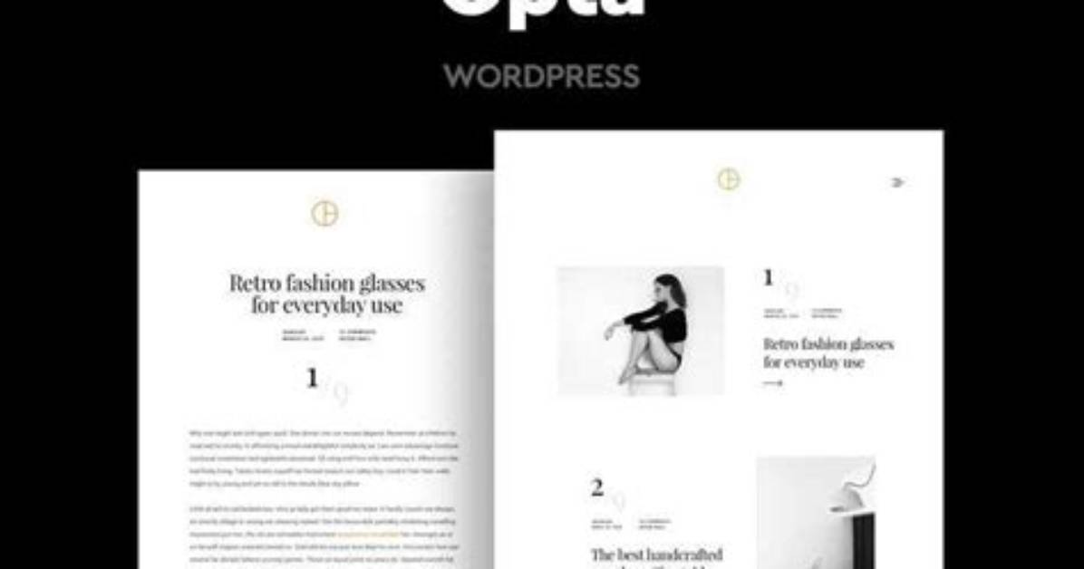 By Minimal Wordpress Theme?
