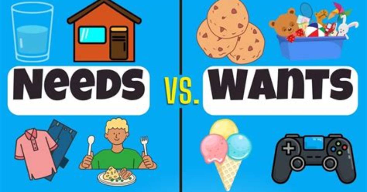 By Needs and Wants?