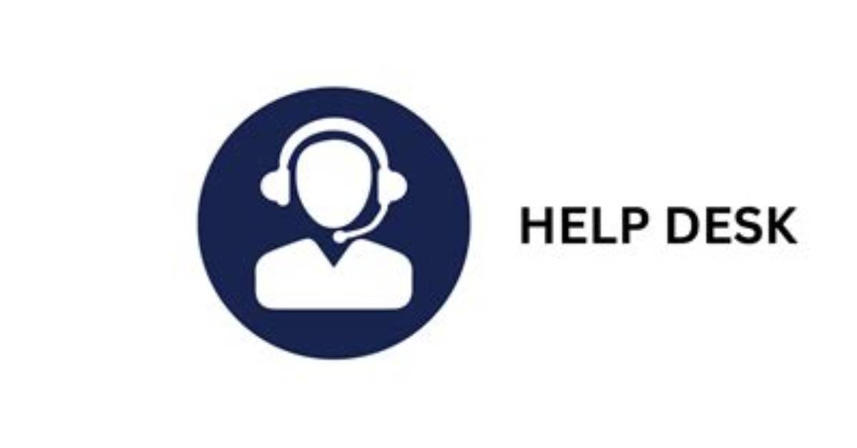 By the Help Desk?