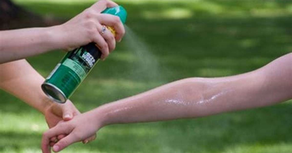 By Using Insect Repellent?