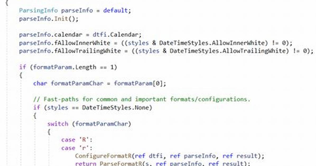 C# Datetime. Parseexact