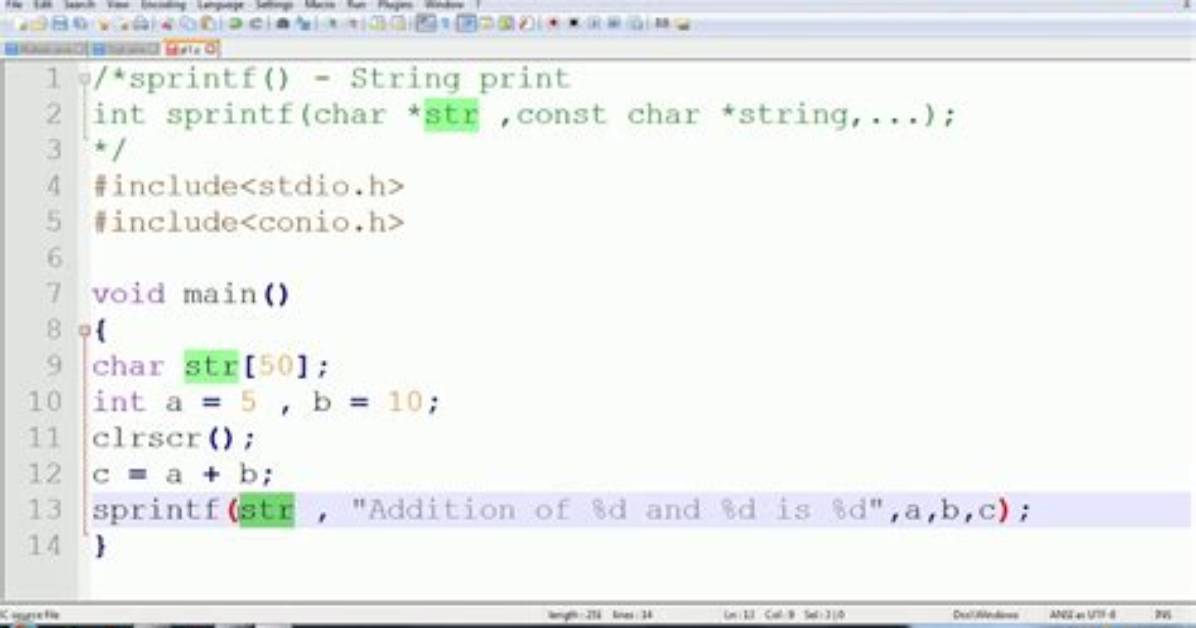 C++ Equivalent of Sprintf?