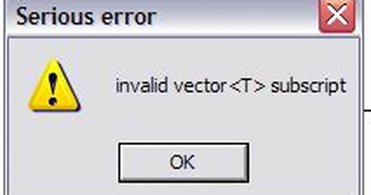 C++ Invalid Vector T Subscipt [Closed]