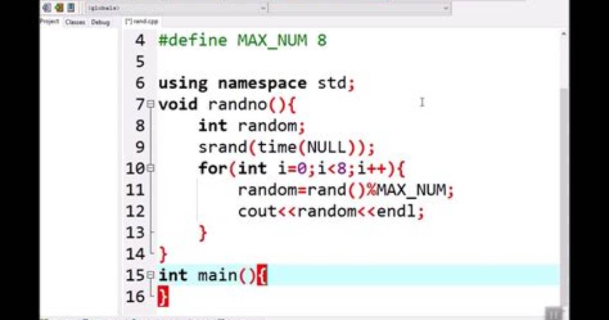 C++ Random Numbers Srand [Duplicate]