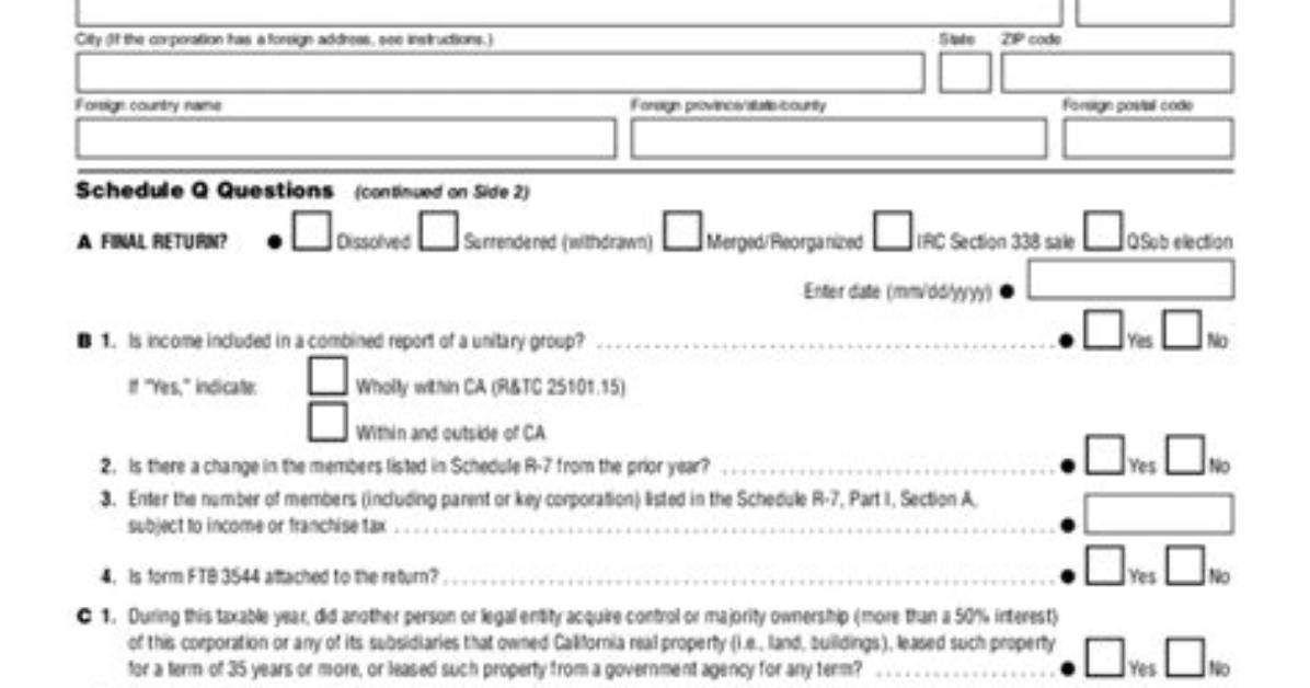 Ca Form 100-Es