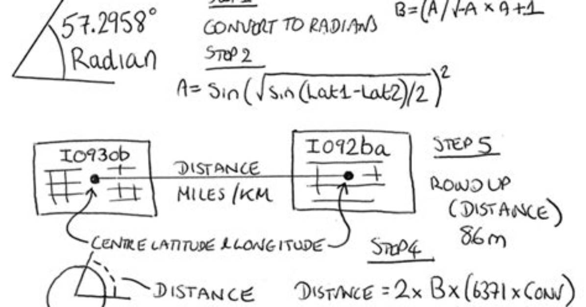 Calculating Distance Between Two Points, Using Latitude Longitude?
