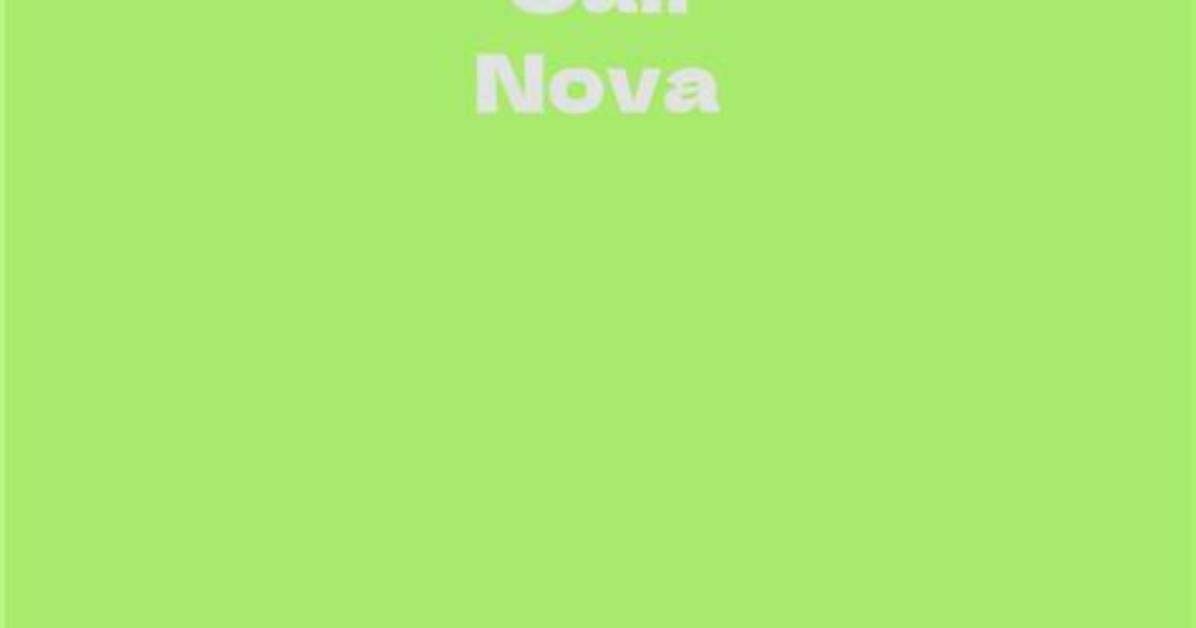 Cali Nova Net Worth