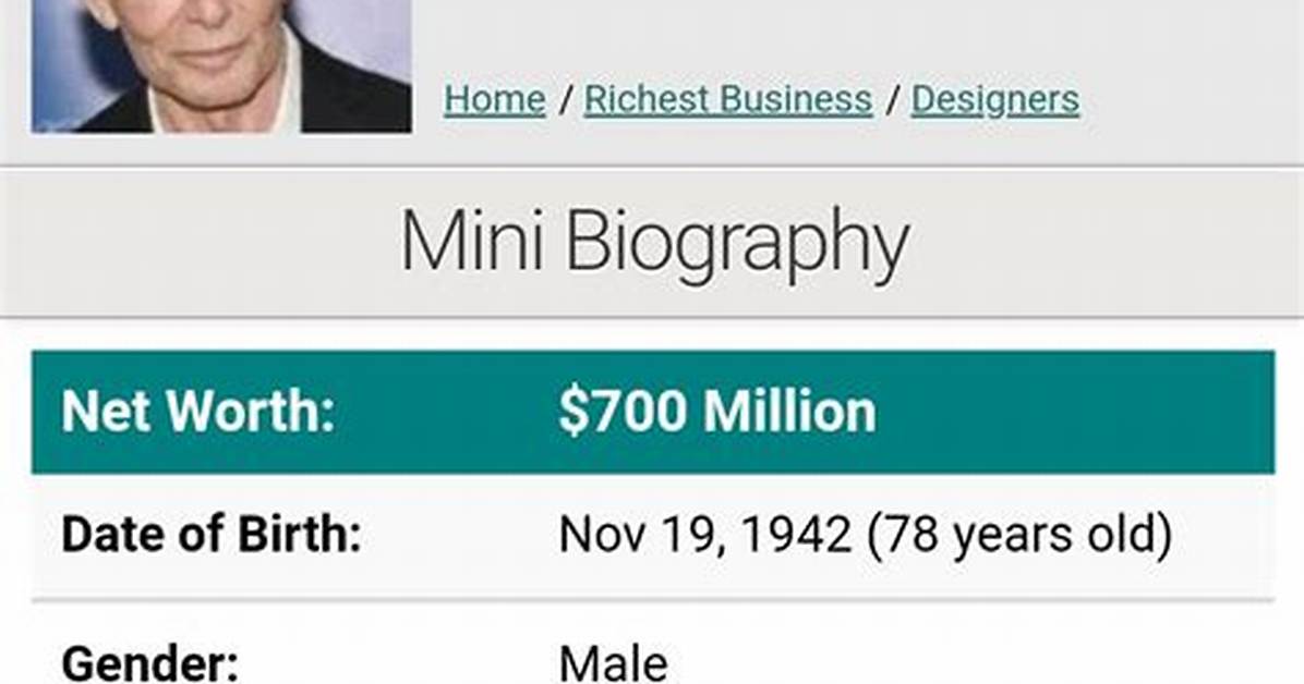 Calvin Brock Net Worth