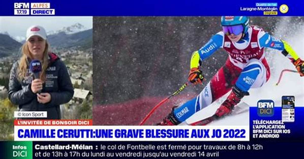 Camille Cerutti Blessure Video