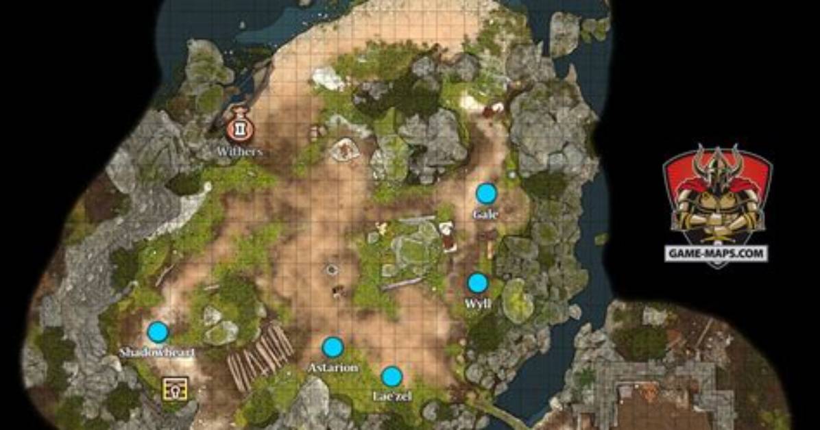 Campsite Map Baldur's Gate 3 (Bg3)