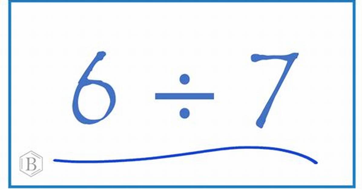 Can 7 Be Divided?