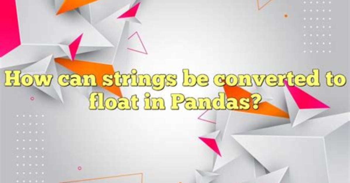 Can a Float Be Converted to an Int?