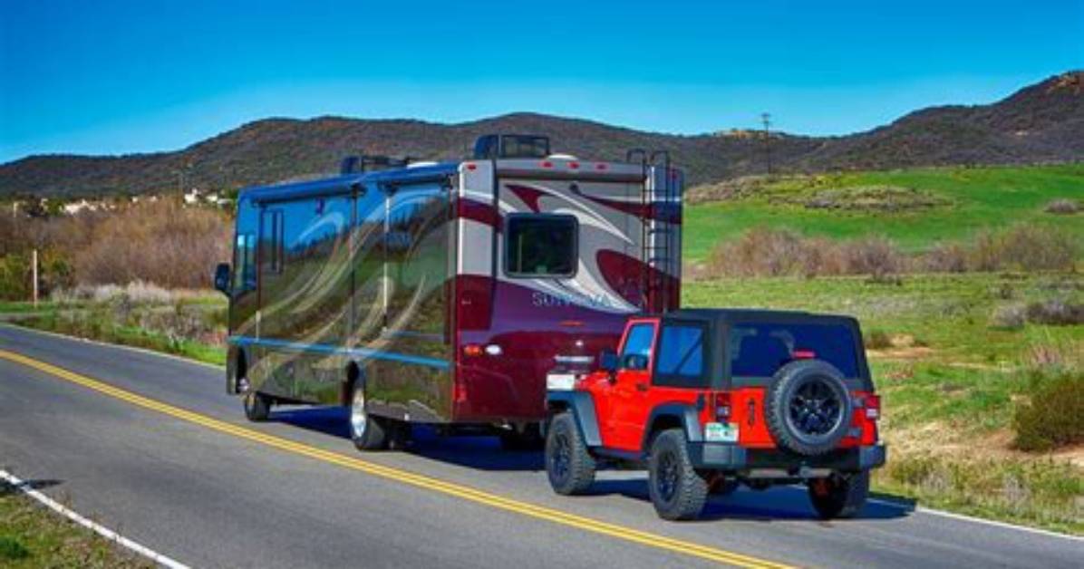 Can a Motorhome Pull a Trailer?