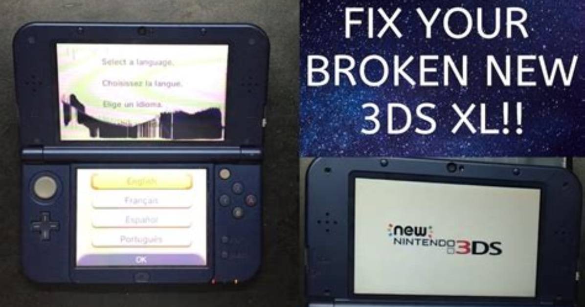 Can a Nintendo 3Ds Screen Be Fixed?