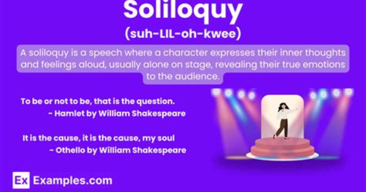 Can a Soliloquy Be Short