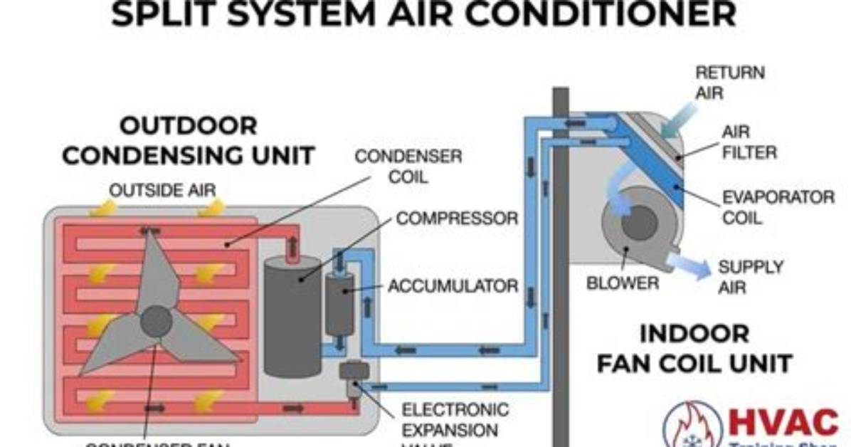 Can a Split System Air Conditioner Be Installed on an Internal Wall