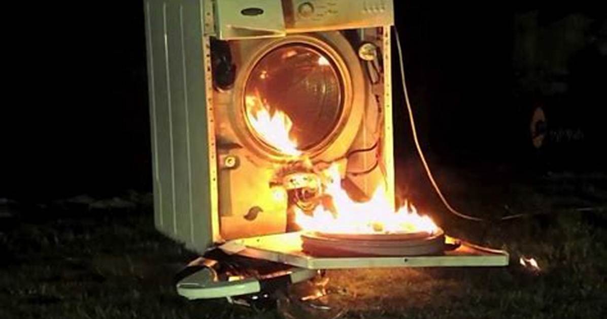 Can a Washing Machine Explode?