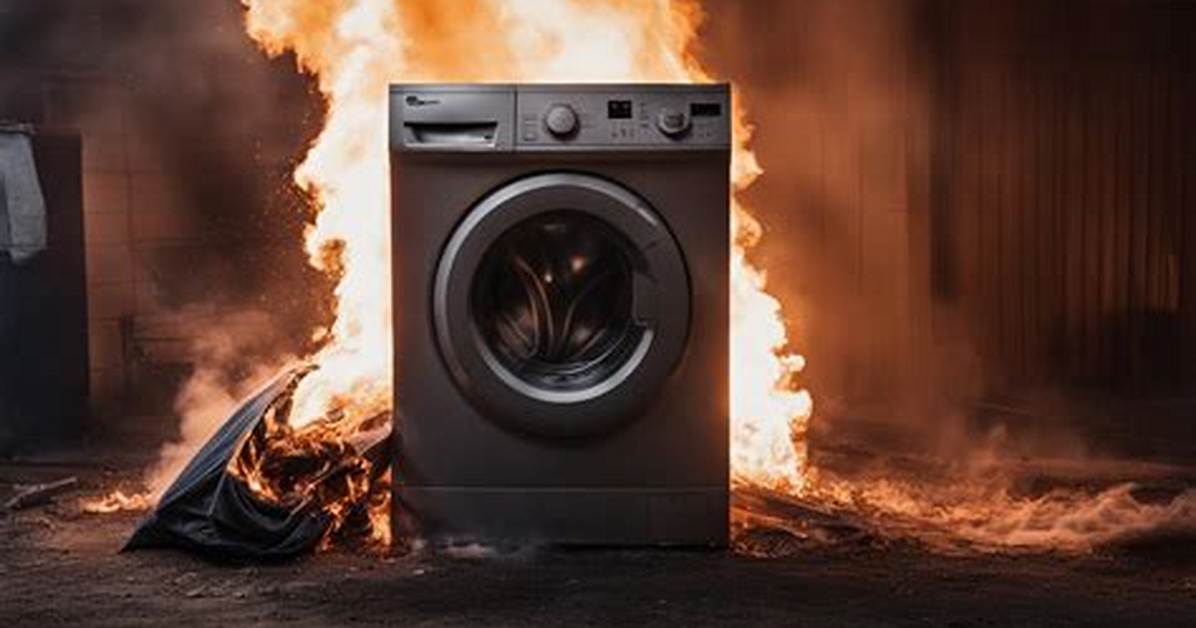 Can a Washing Machine Set on Fire