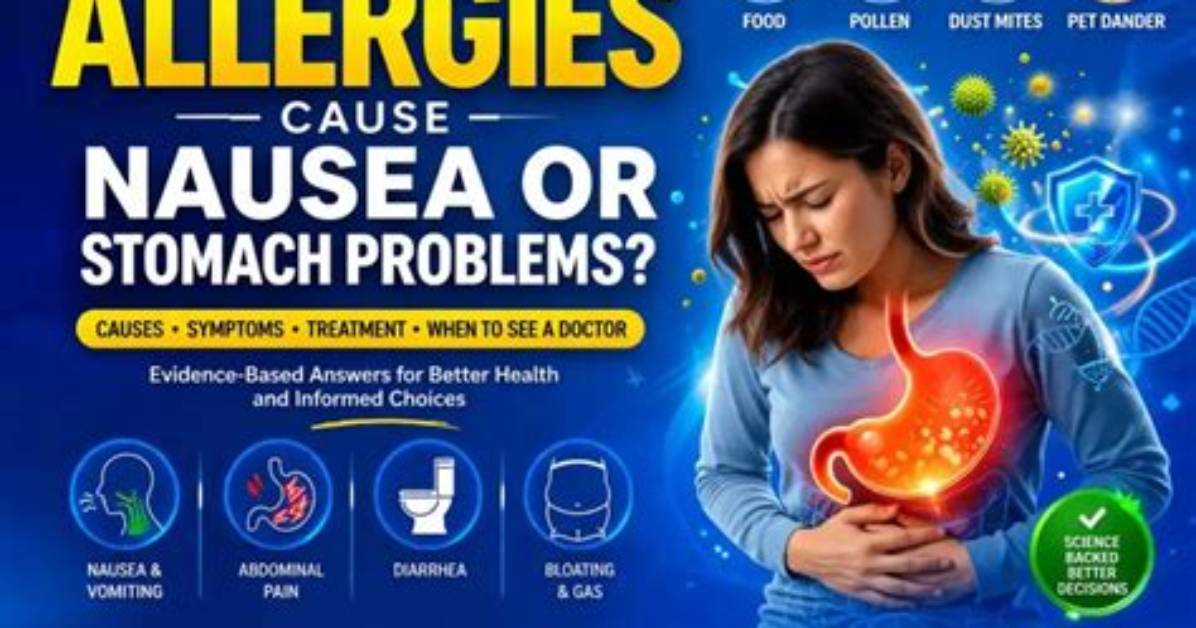 Can Allergies Cause Nausea?