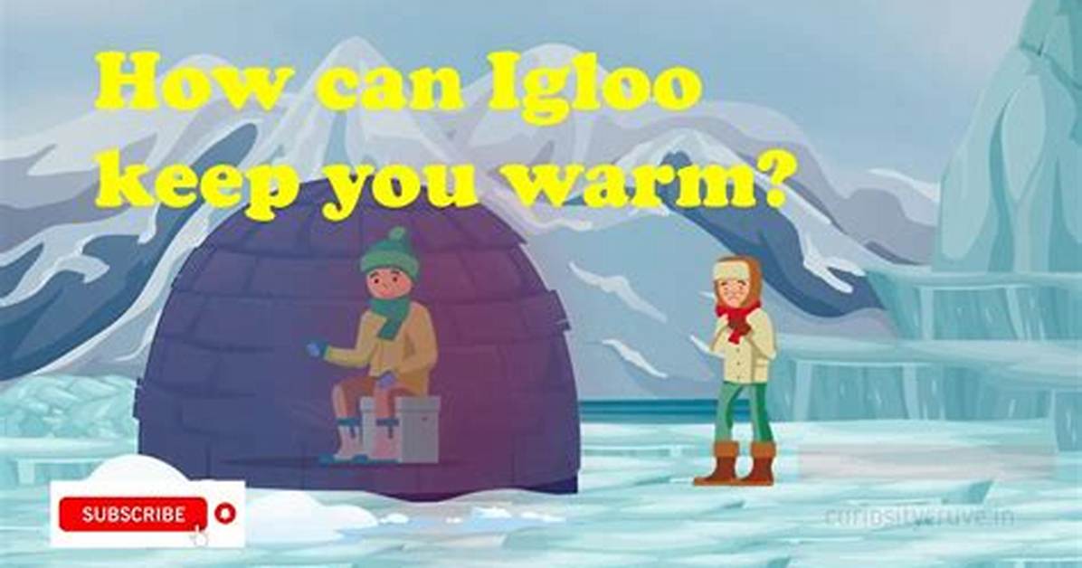 Can an Igloo Keep You Warm
