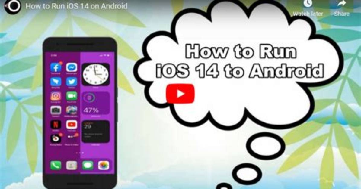 Can Android Run iOS 14?