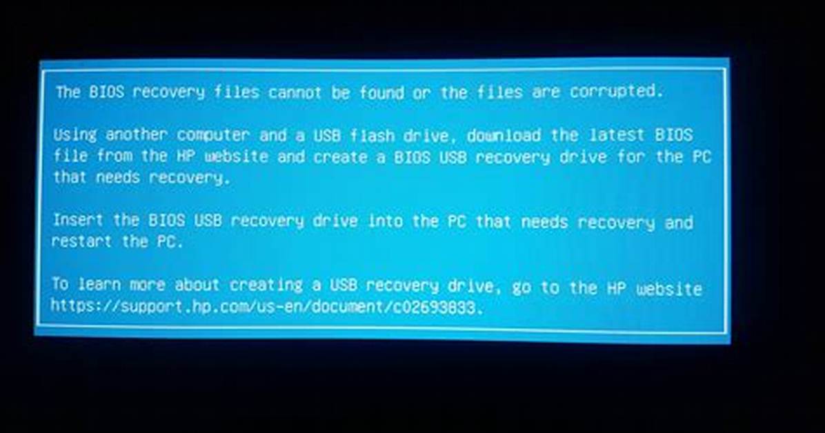 Can Bios Get Corrupted?