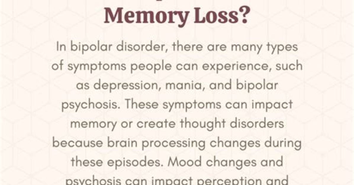 Can Bipolar Cause Memory Loss?