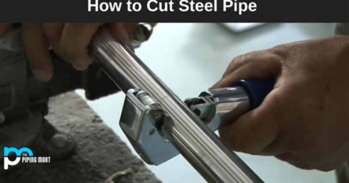 Can Black Pipe Be Cut