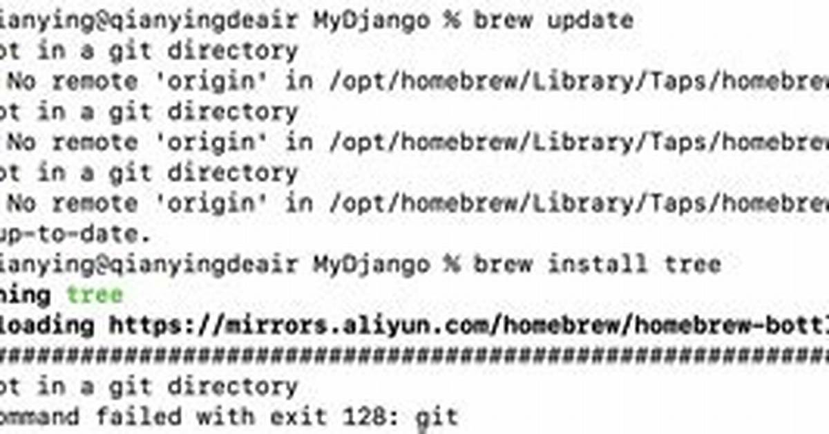 Can Brew Install Update Software Not Installed by Brew Install?
