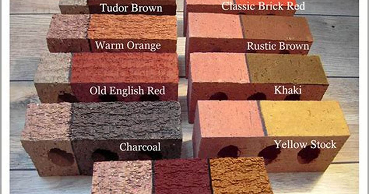 Can Bricks Be Stained a Different Color