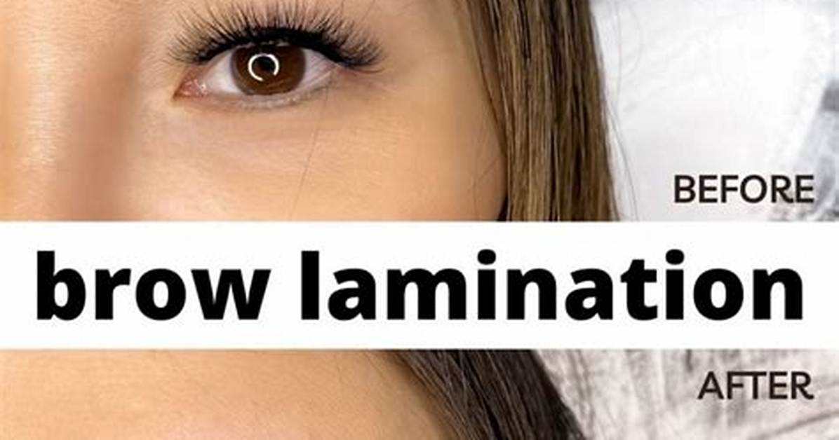 Can Brow Lamination Damage Brows?