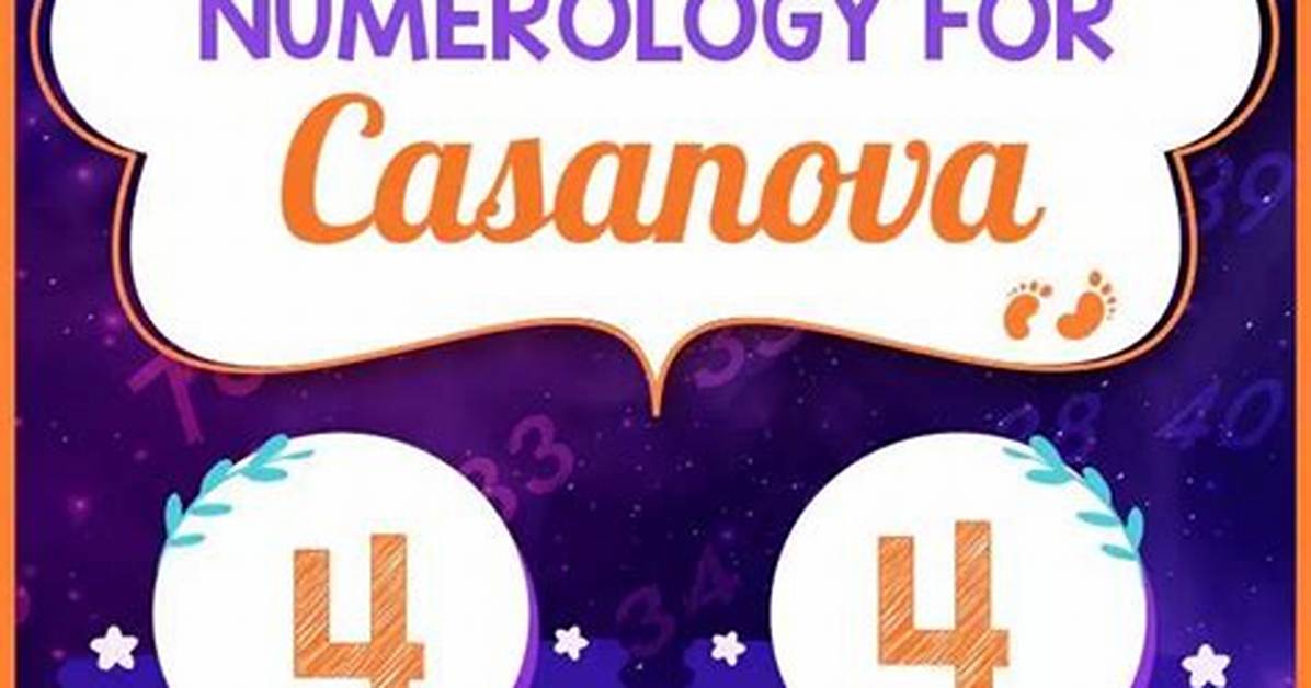Can Casanova Be a Boy Name?